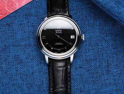 TW Factory Omega De Ville Imported Quartz Movement 316L Steel 32.5mm Lady Replica Watch